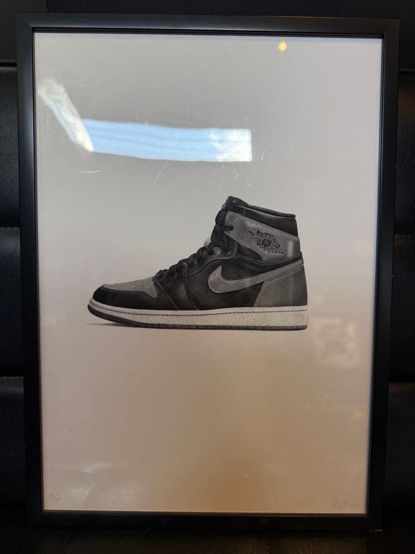 Air Jordan 1 ポスター額入り