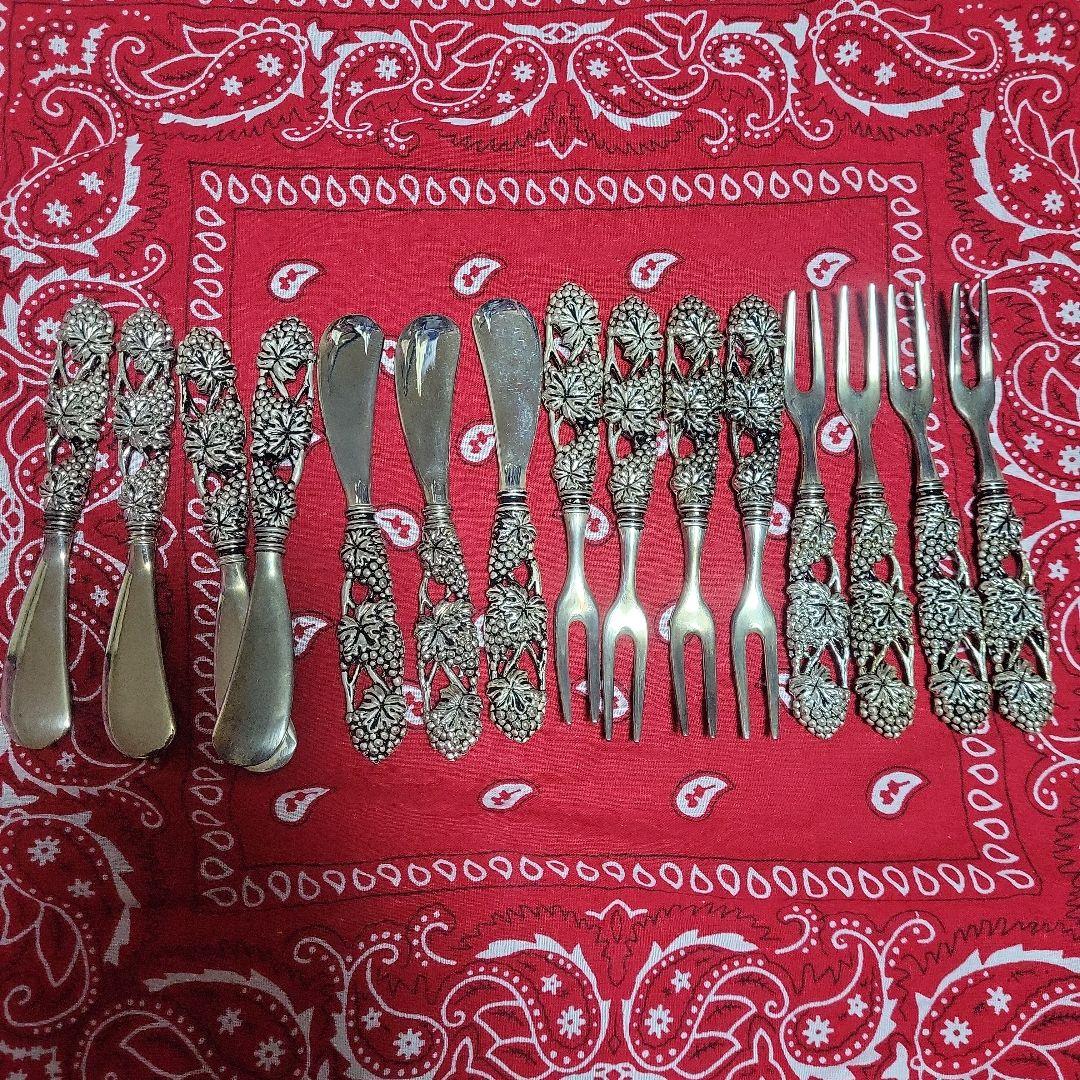 希少アンティークカトラリー 15本セット