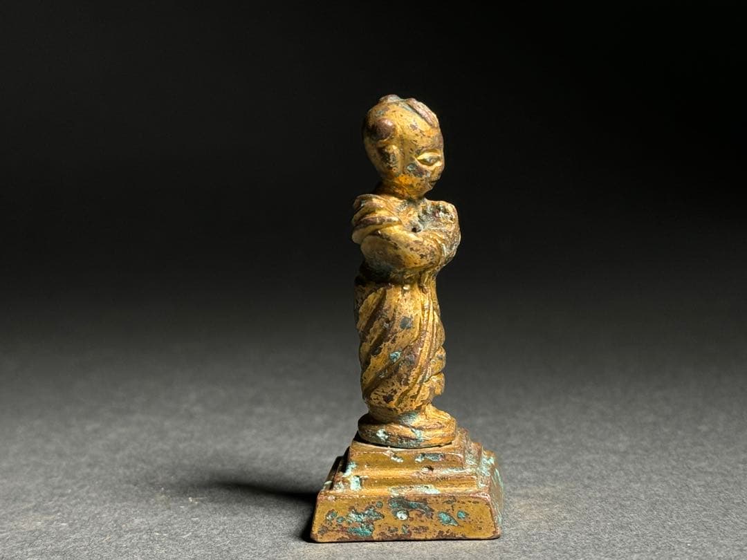 鍍金仏 詳細不明 中国 李朝 値引き交渉可能