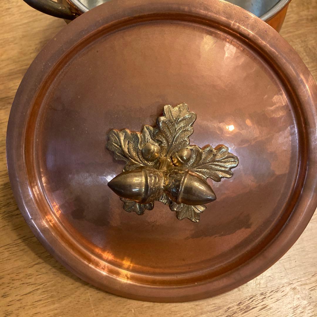 貴重品　ruffoni ルフォーニ　銅鍋　　イタリア製　どんぐりノブ