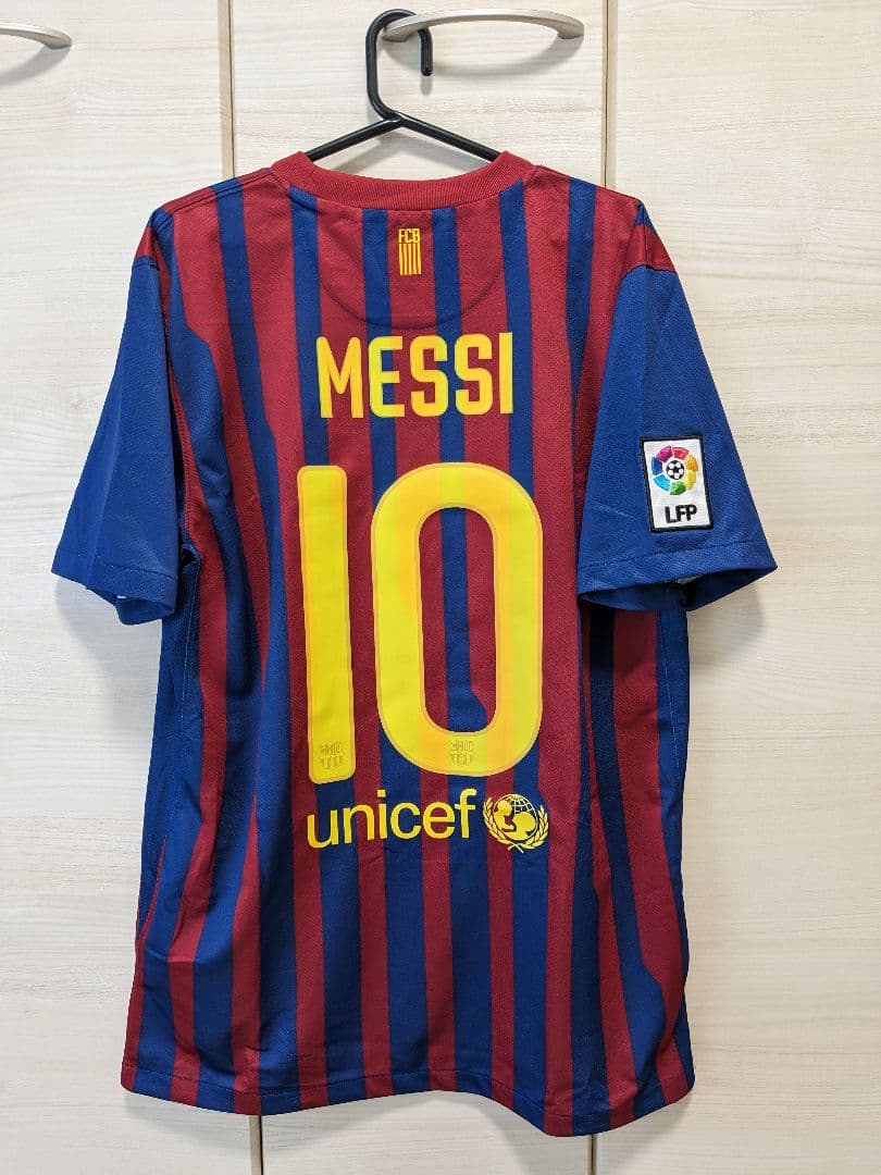 ２０１１シーズン　バルセロナ　メッシ　半袖　ユニフォーム