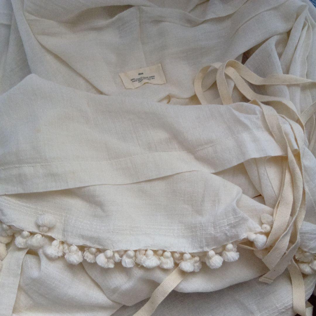 ドーサdosa tassel タッセル付き巻スカート カディコットン