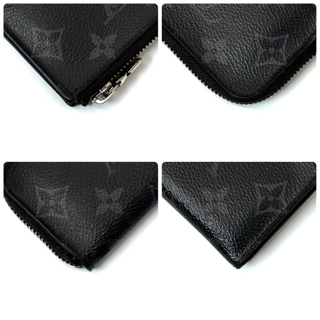 良品 ルイヴィトン モノグラムエクリプス ポルトモネ ジュール 小銭入れ 財布