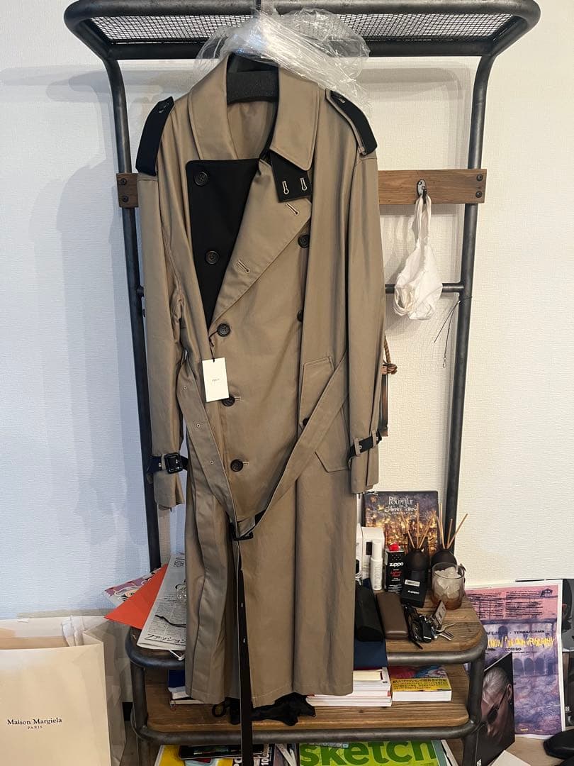 新品未使用 ssstein トレンチコート