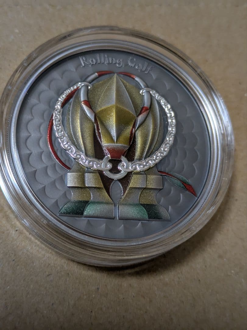 ローリングカーフクリブディット1オンス純銀プルーフ