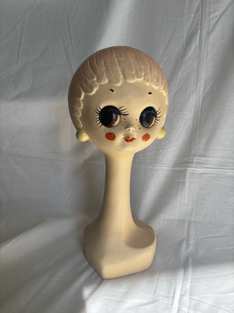 ツイッギー マネキンハット トルソー ヘッドマネキン