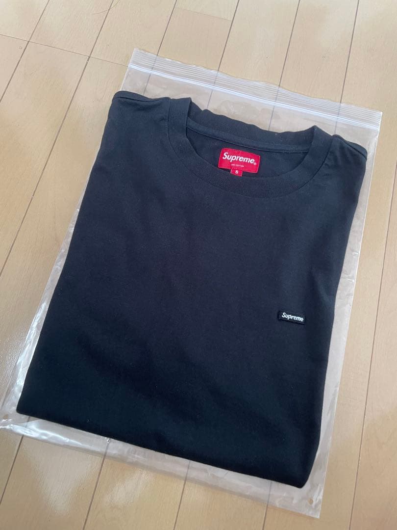 Supreme SmallBox Logo Tee 黒Sサイズ スモールボックス