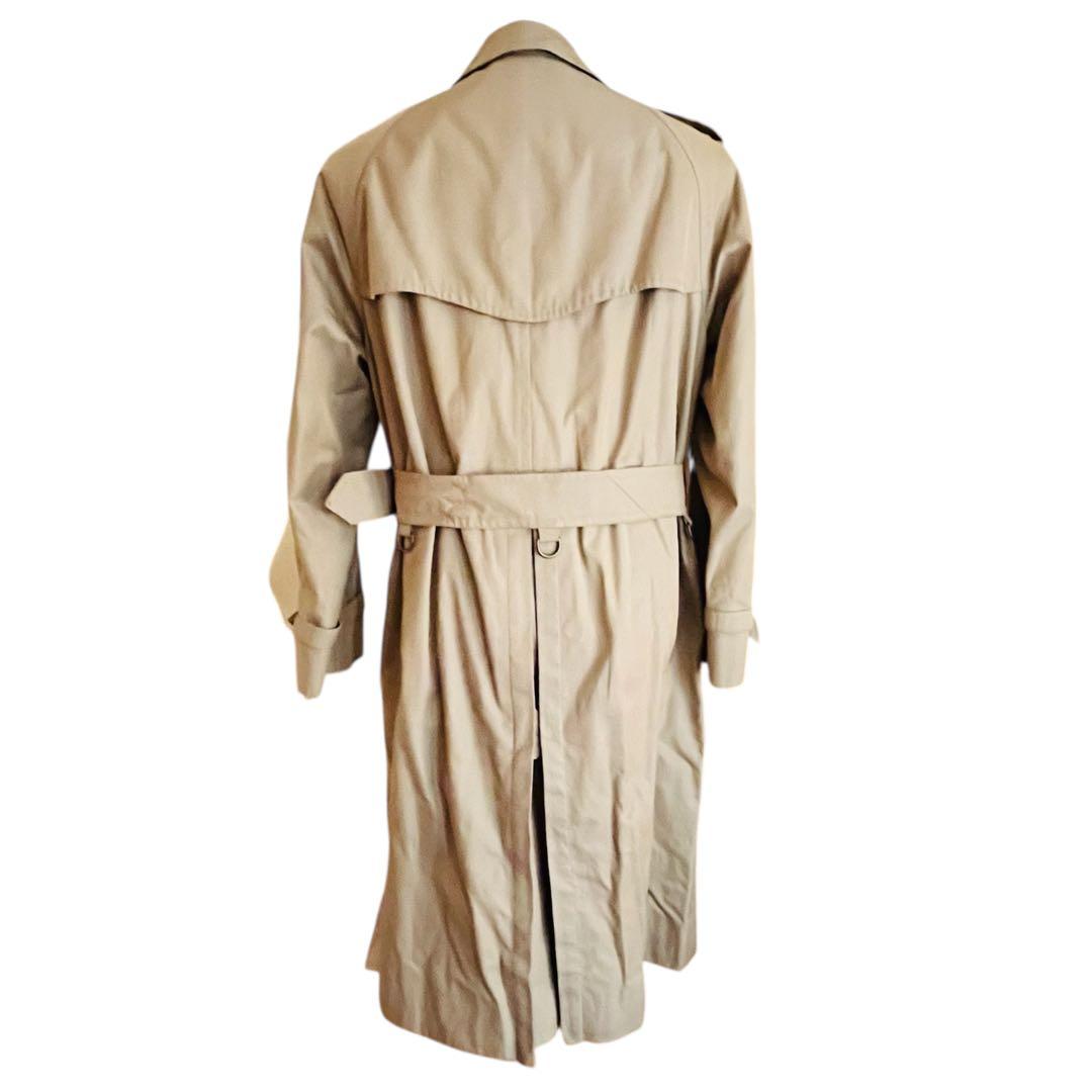 【美品】バーバリー トレンチコート ベージュ 170 ビンテージ ノバチェック