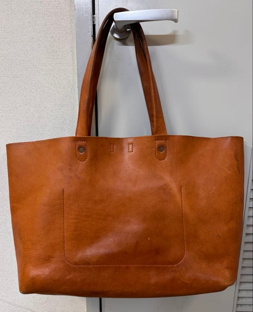 SLOW × BEAMS 別注レザートートバッグ