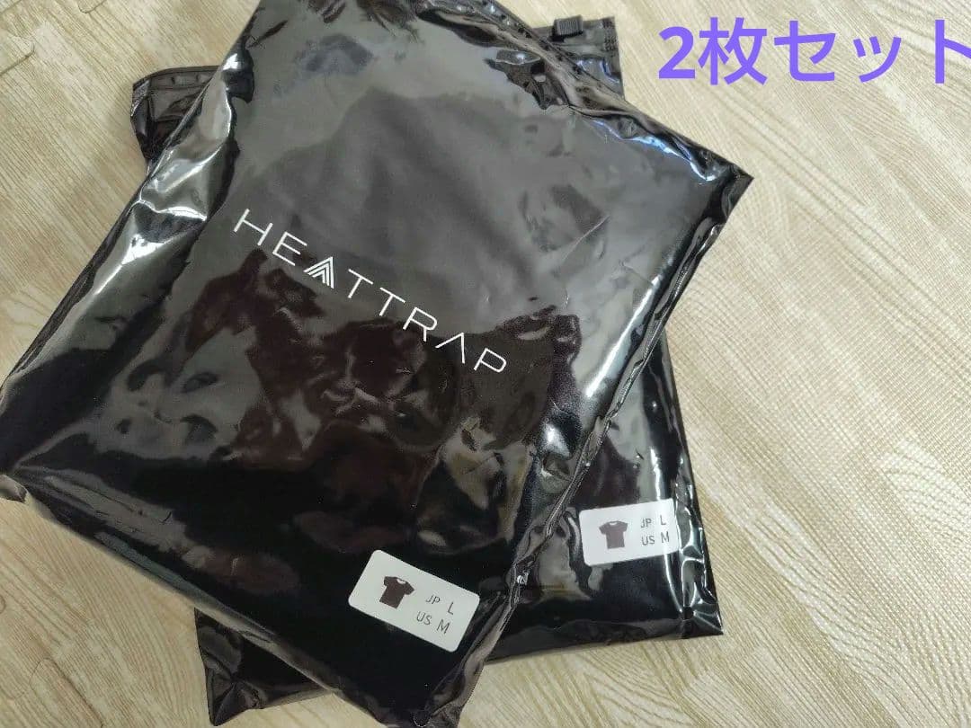 ヒートラップ　HEATTRAP サウナシャツ Lサイズ　2枚セット