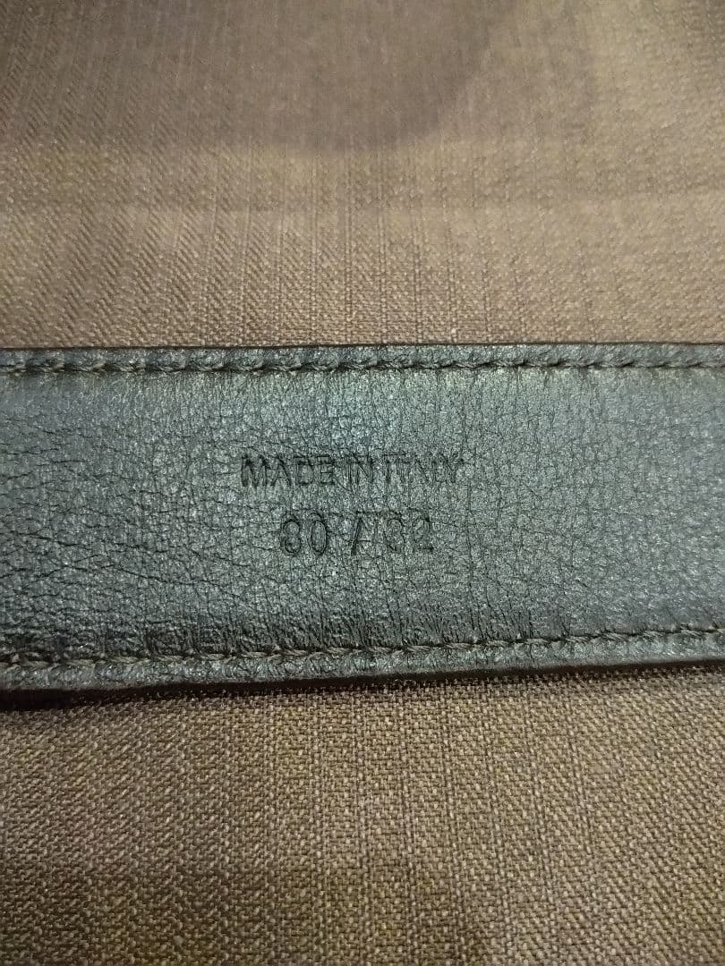 生産終了品☆トムフォード　クロコダイルベルト　ブラウン