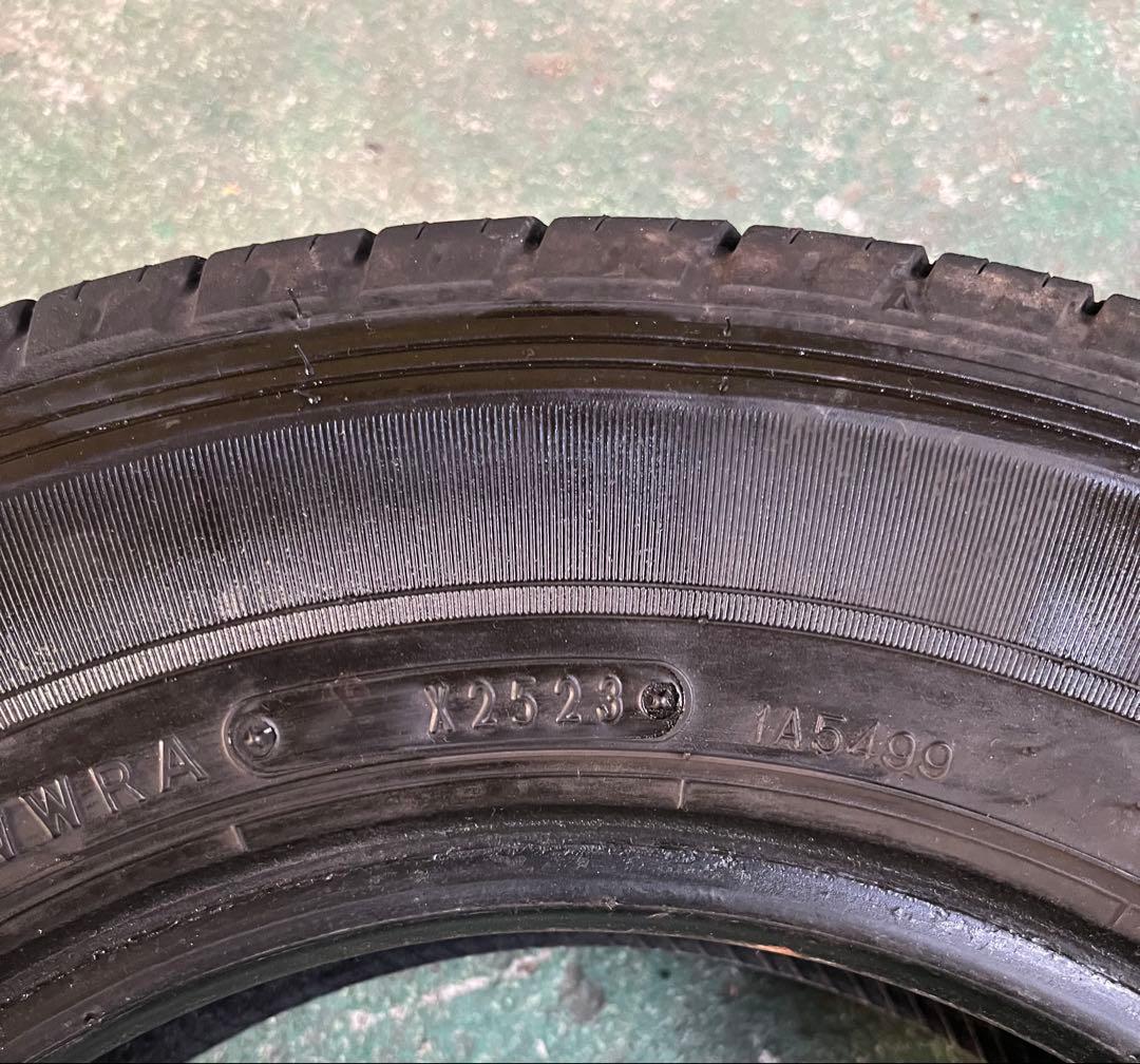 145R12 6PR タイヤ 4本セット　ダンロップ