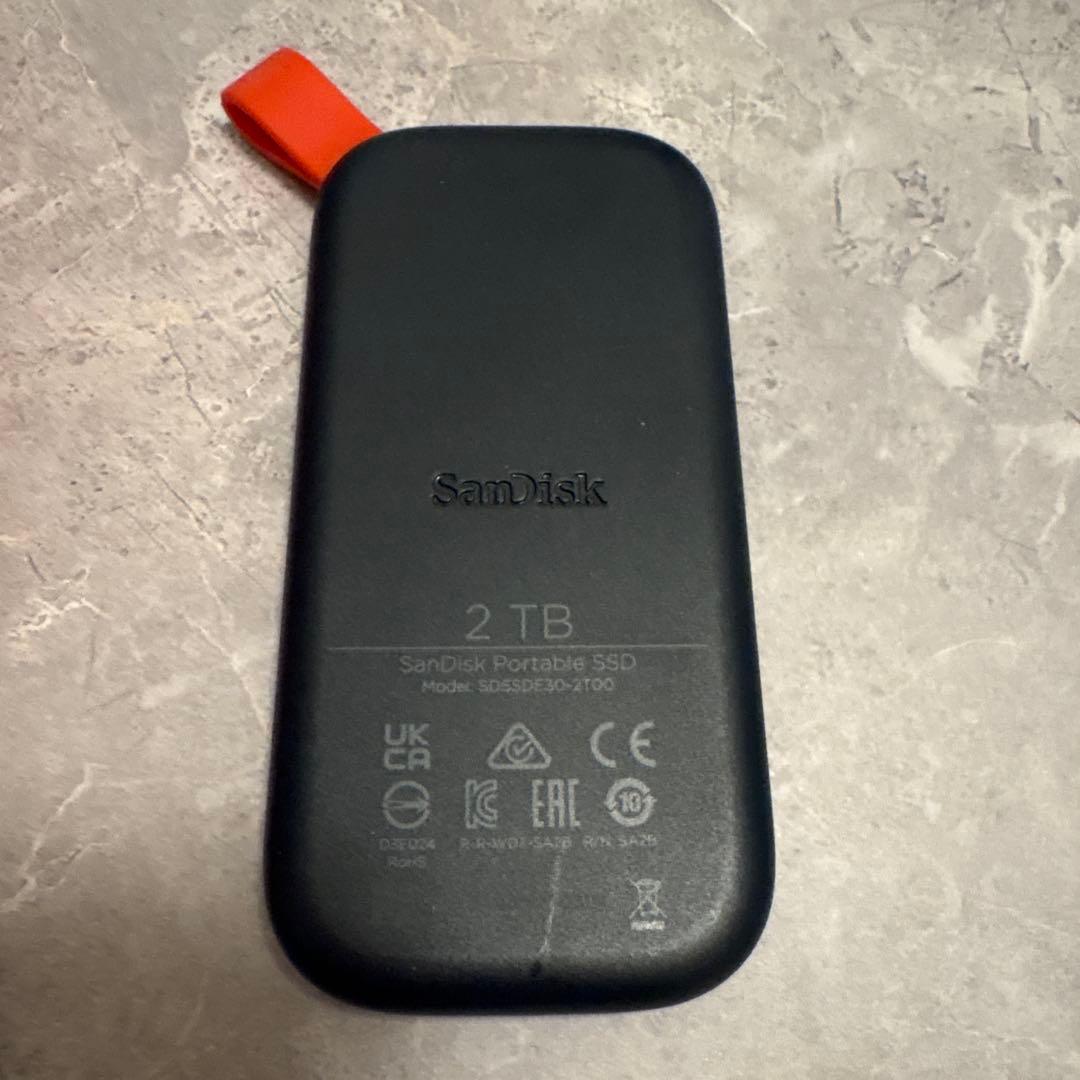 SanDisk ポータブルSSD 2TB