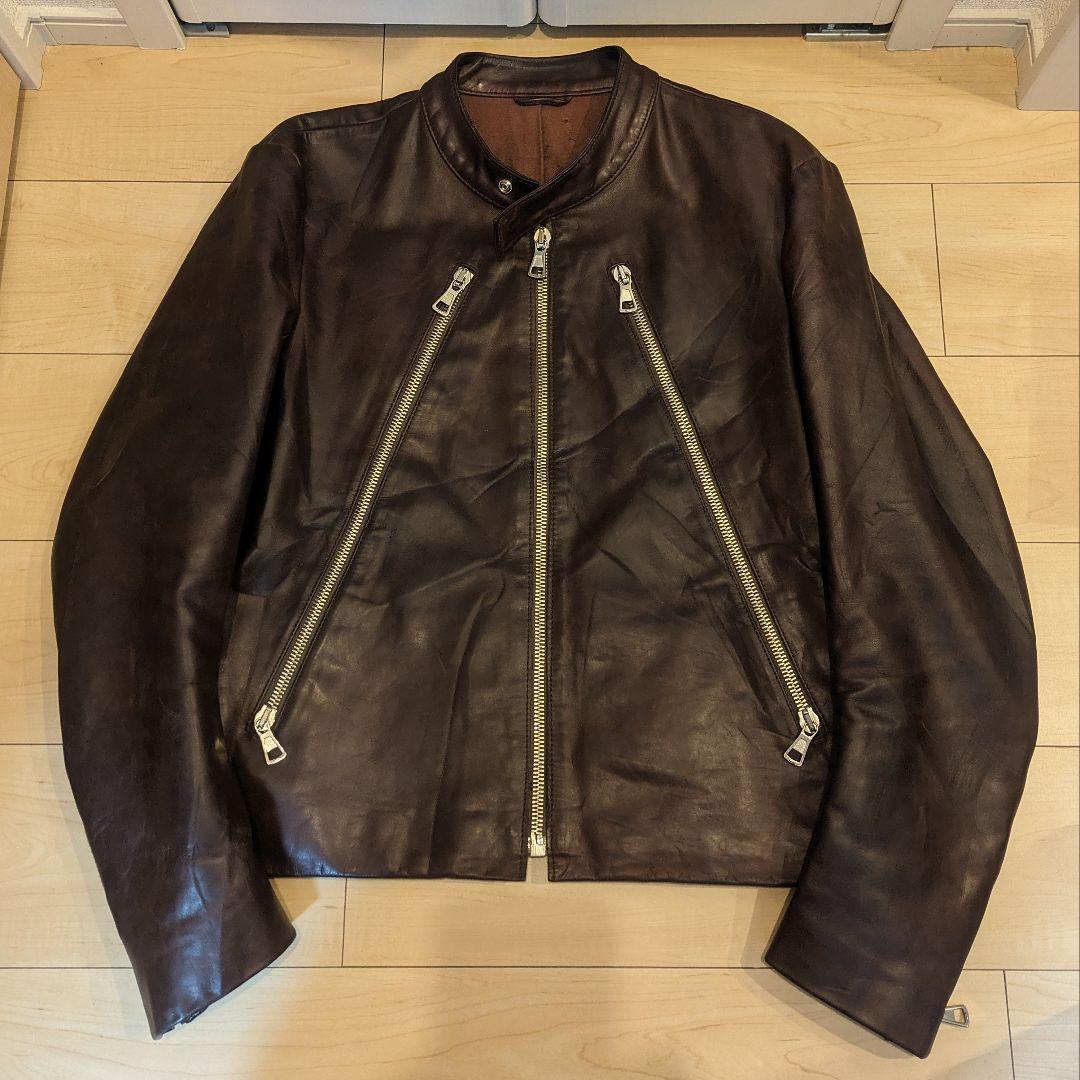 最終値下げ マルタンマルジェラ 00aw ライダース 48