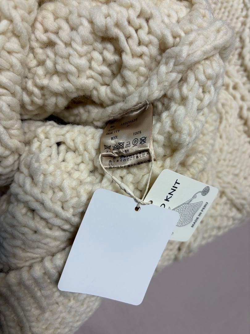 todayful パターンハンドニット