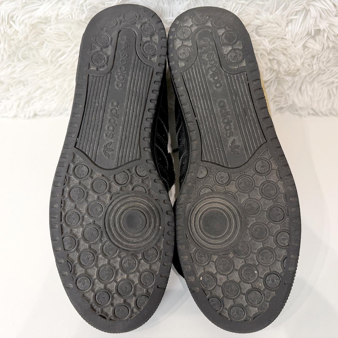 アディダス オリジナルス ジェレミースコット ブラック ゴールド 28.5cm