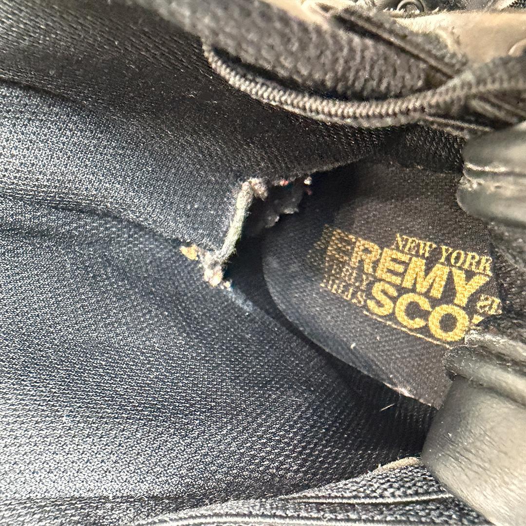 アディダス オリジナルス ジェレミースコット ブラック ゴールド 28.5cm