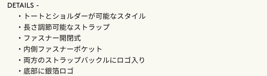 TOUT Y EST　カノ トワルバッグ　ブラック