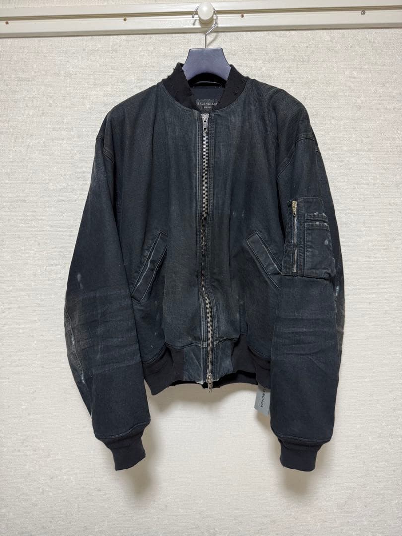 BALENCIAGA 25SS denim bomber デニムボンバー S