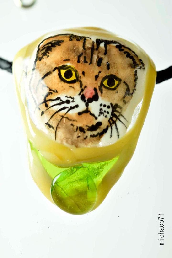 とんぼ玉 トンボ玉 蜻蛉玉 ペンダントトップ ガラス細工 13460-491