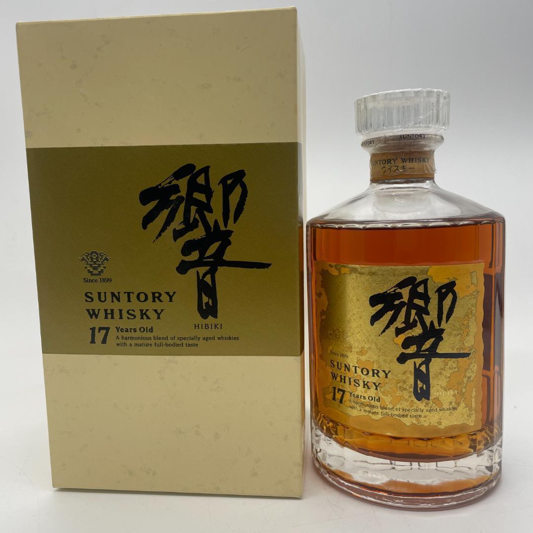 T57 サントリー 響　17年　ゴールドラベル ウィスキー 750ml 箱付