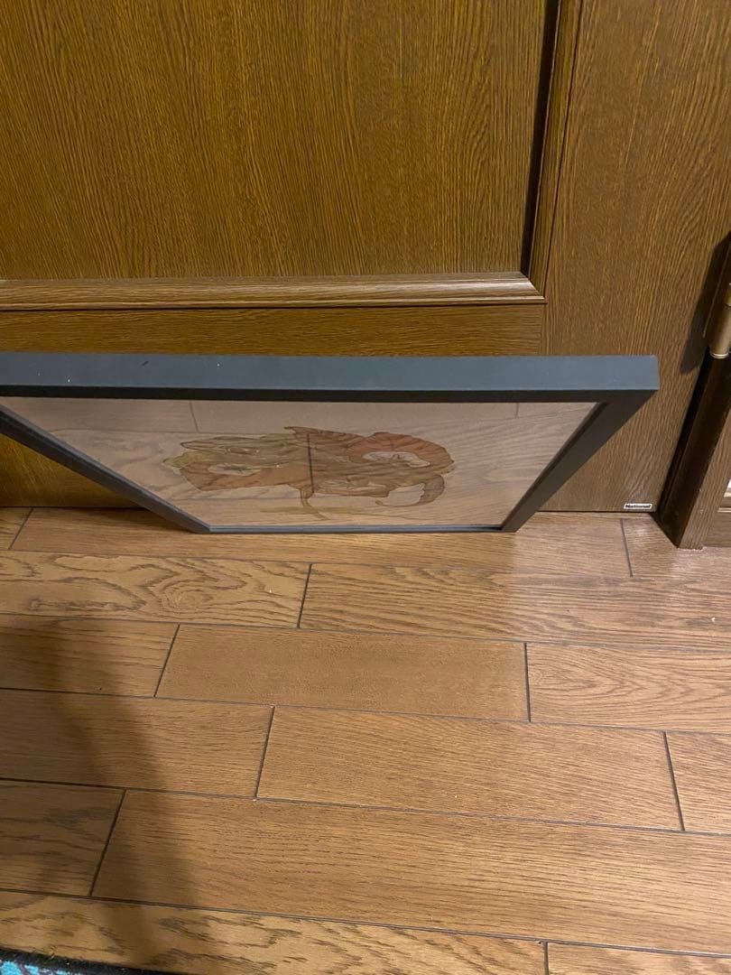 「The Lizard’s Waltz｜トカゲと植物｜A3 額装アートプリント」