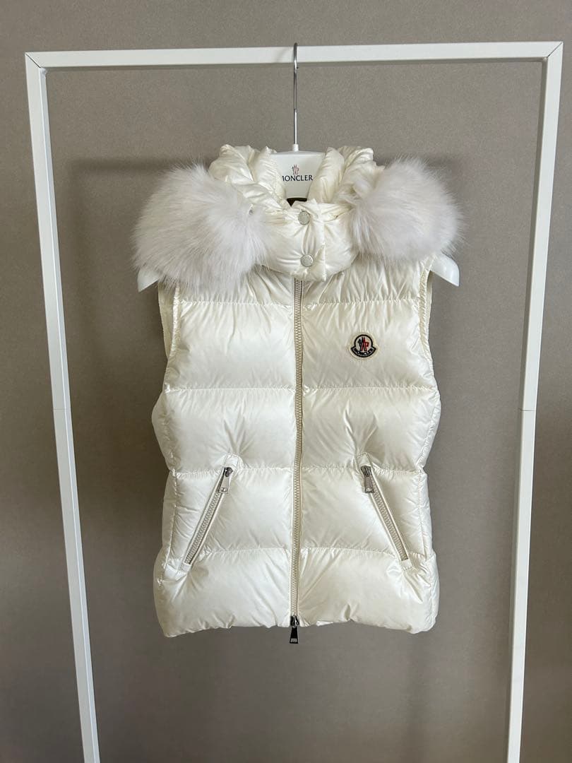 ★モンクレール　GALLINULE　2023-24年　00　ホワイト　美品★