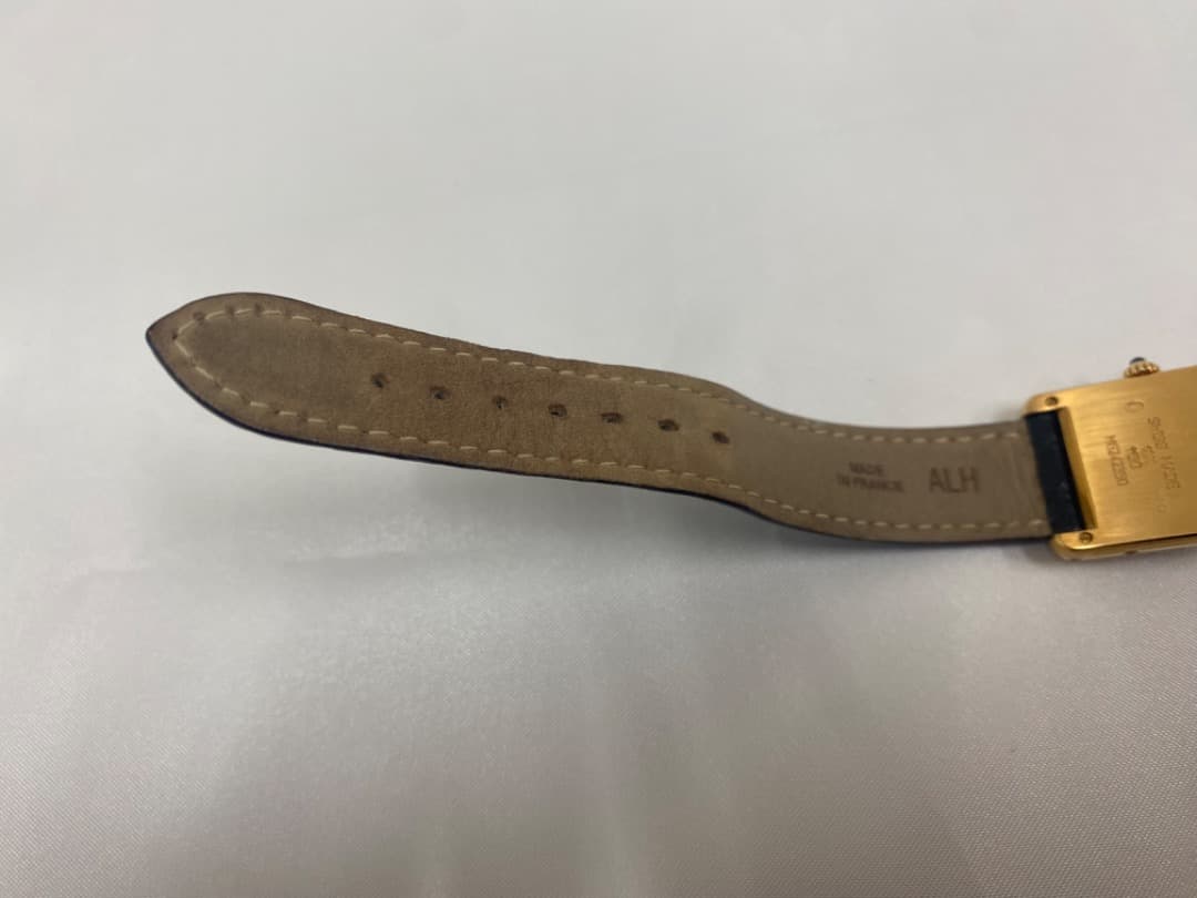 5日まで限定値下げ カルティエ タンク ルイ カルティエ MM YG 手巻き