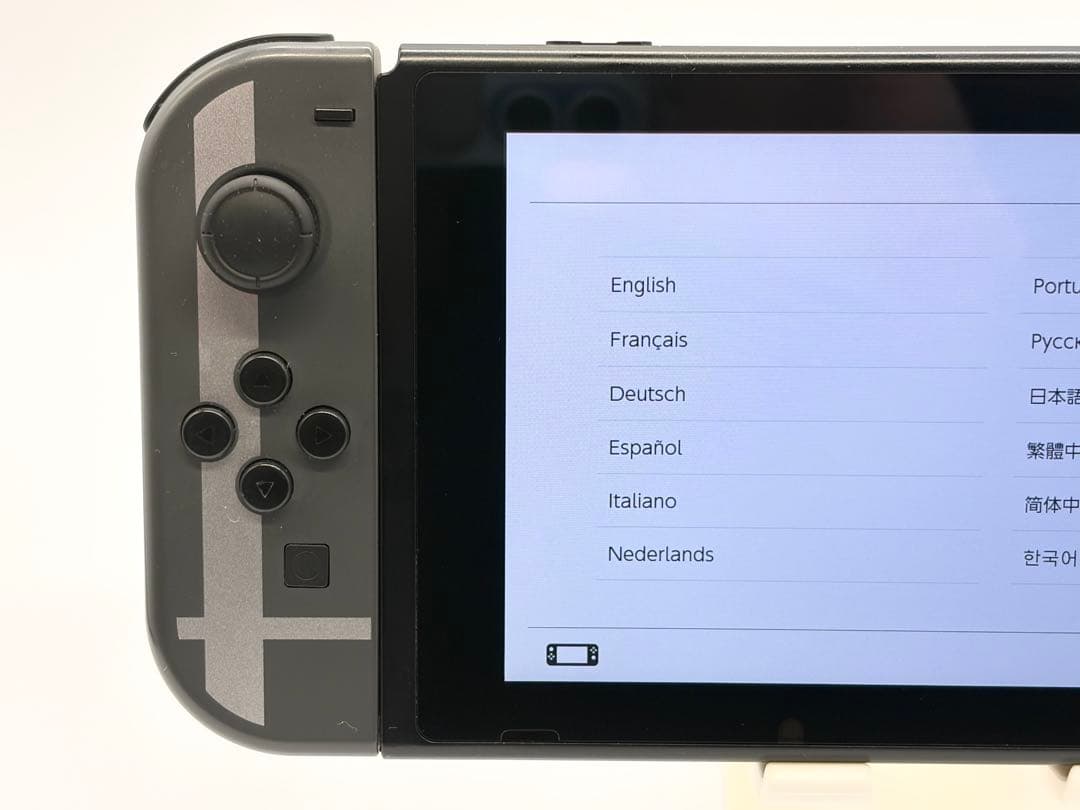 Nintendo Switch 本体 スマブラモデルジョイコン ACアダプタ付属