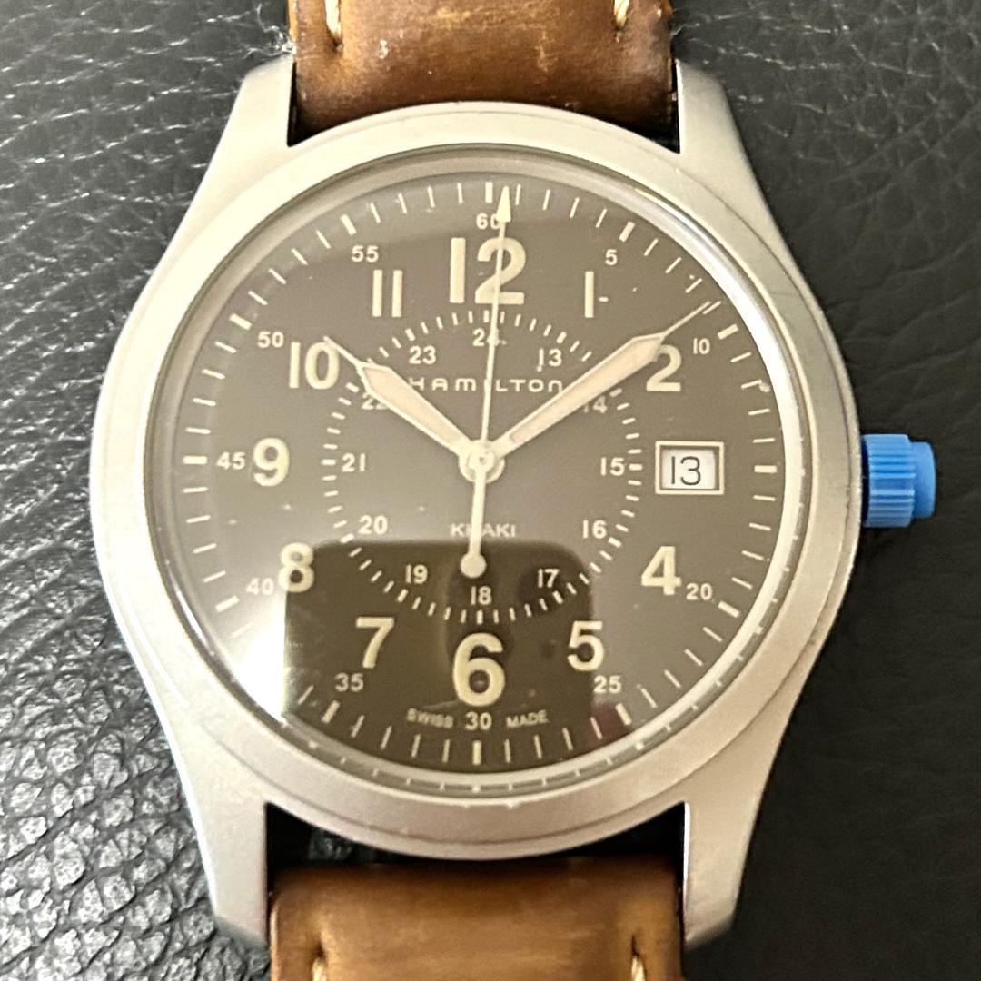 【即決】HAMILTON KHAKI 腕時計 クオーツ式