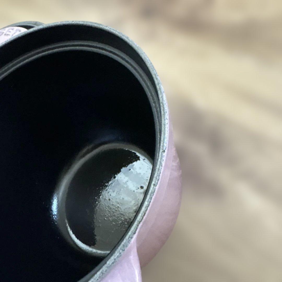 LE CREUSET 鋳鉄 両手鍋 ピンク