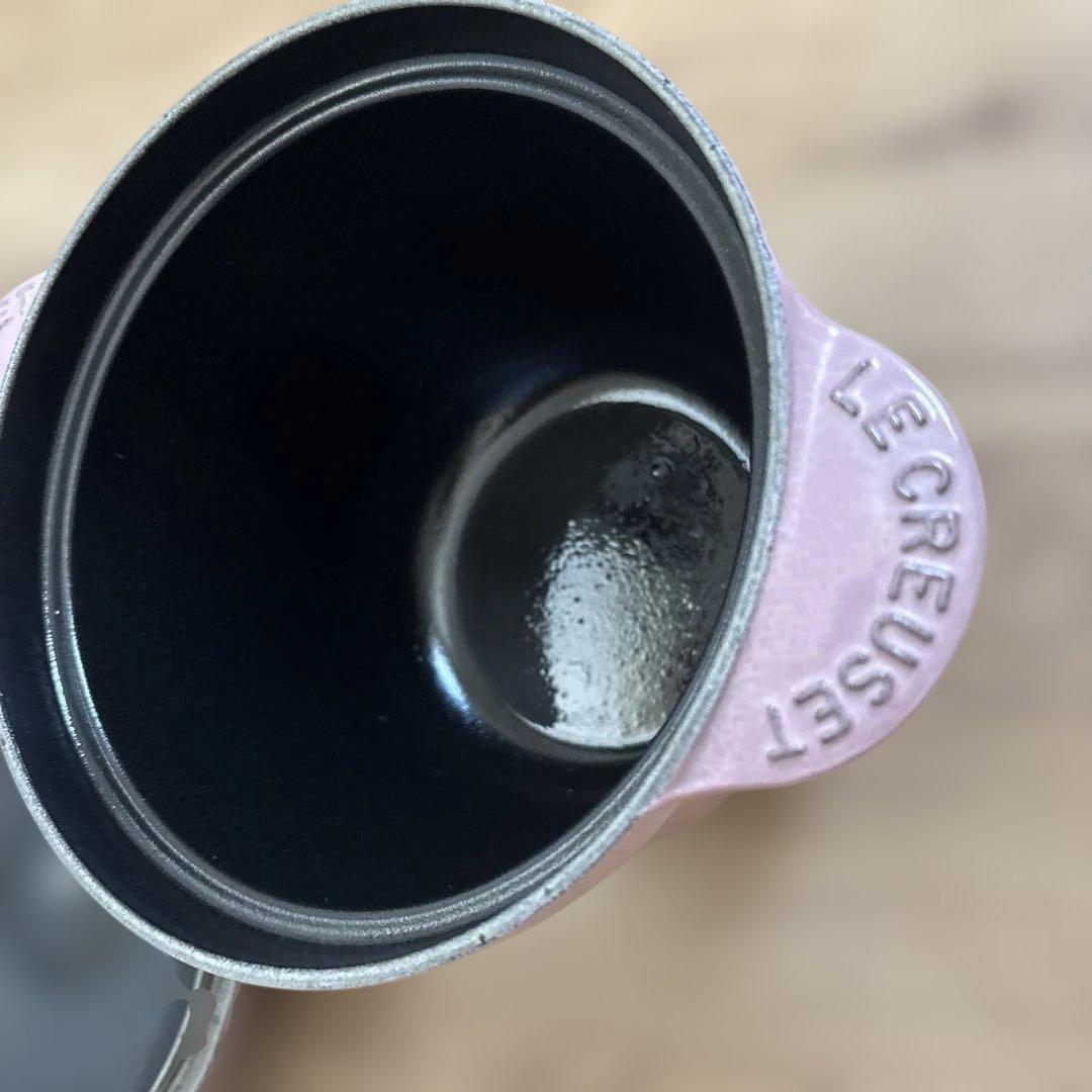 LE CREUSET 鋳鉄 両手鍋 ピンク