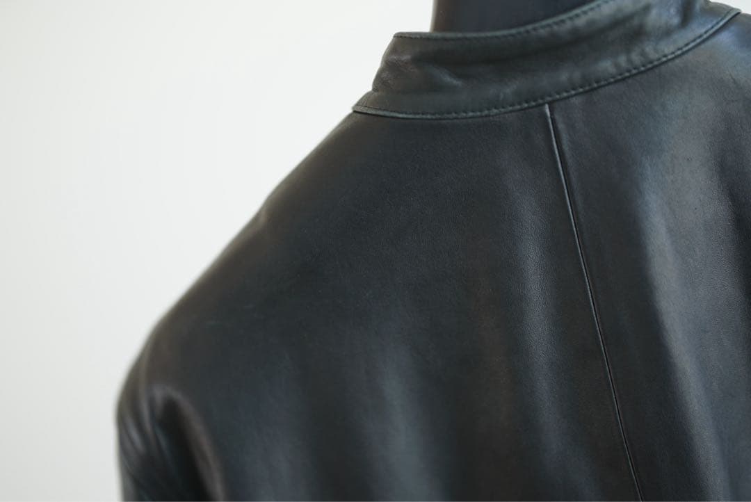 タ*カ様 EMMETI JURI ユリ 羊革 ラム レザー シングルライダースジ