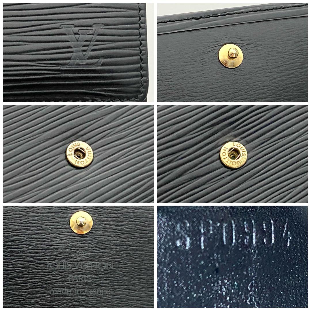 ルイヴィトン　エピ　エリーズ　折り財布　wホック