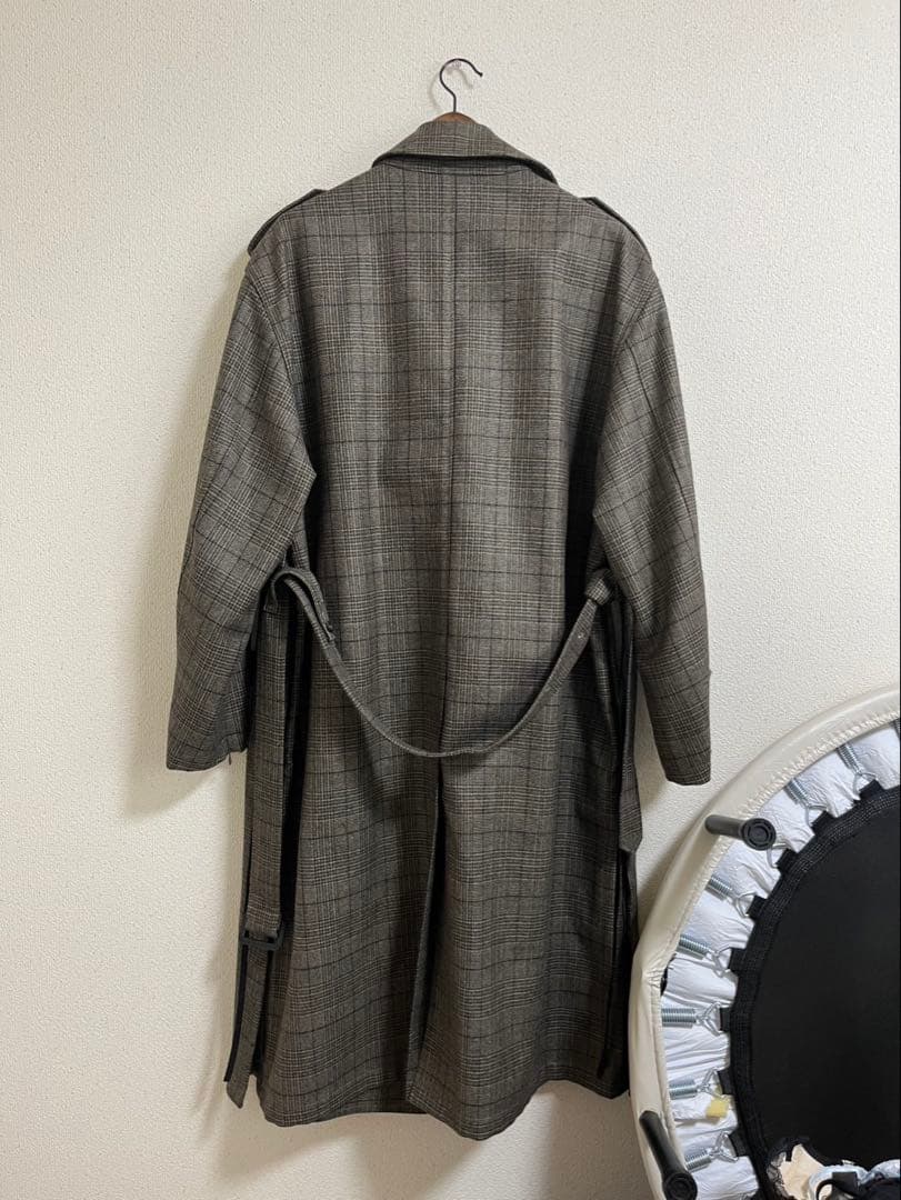 ジャケット・アウター stein 22aw OVERSIZED TRENCH COAT S