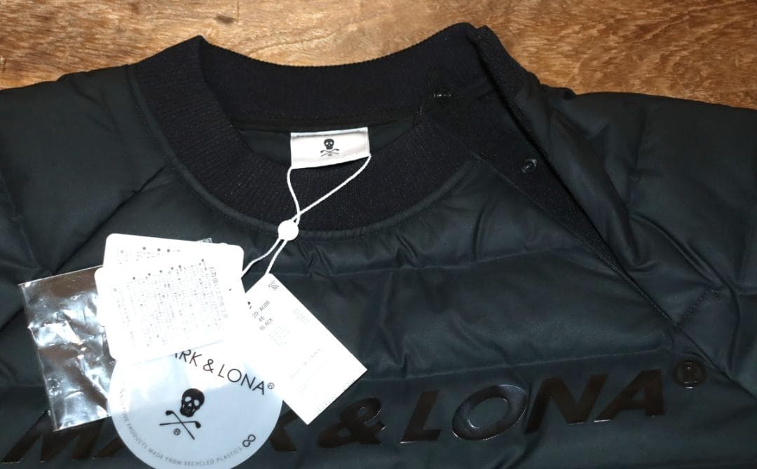 新品 MARK & LONA ダウン プルオーバージャケット (46/M) 併