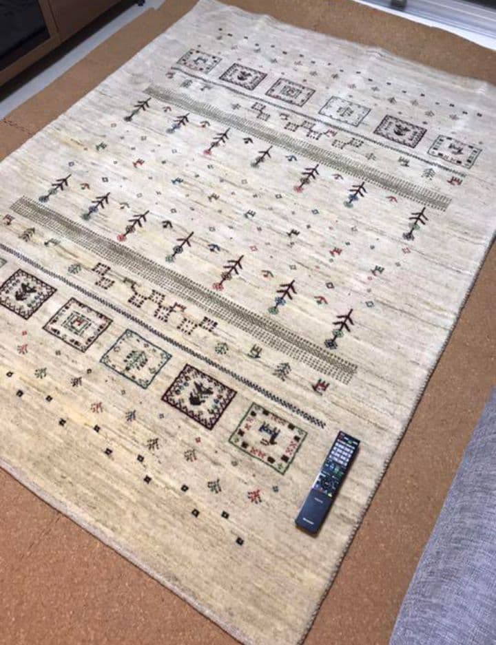 キャッべ★原毛ベース★198.5cm✕155cm✕20mm