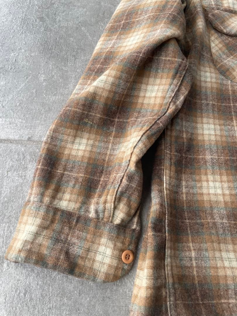 あ*あ様 70s PENDLETON wool board shirt