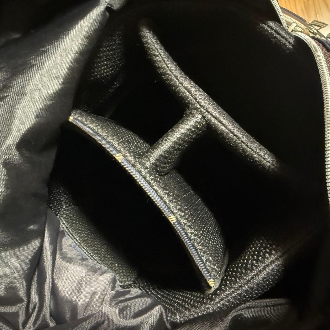 XXIO キャディバッグ ゴルフバッグ ネイビー チェック柄