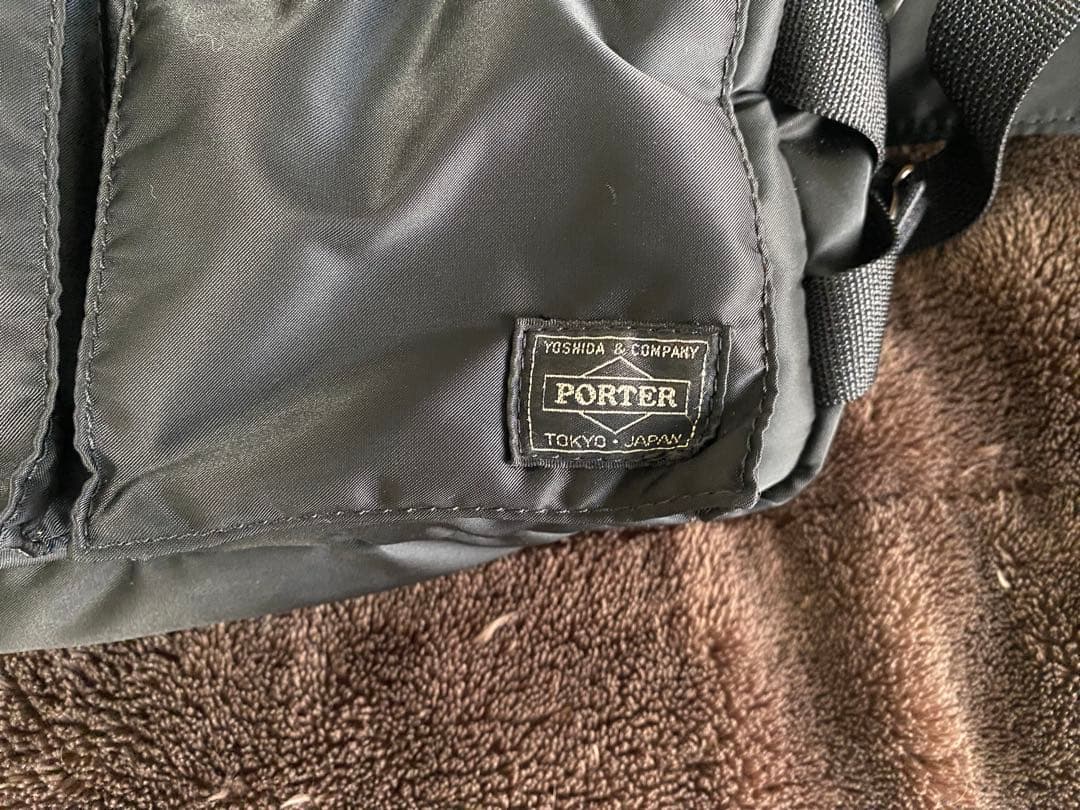 美品　ポーター　タンカー　ボディバッグ　ウエストバッグ