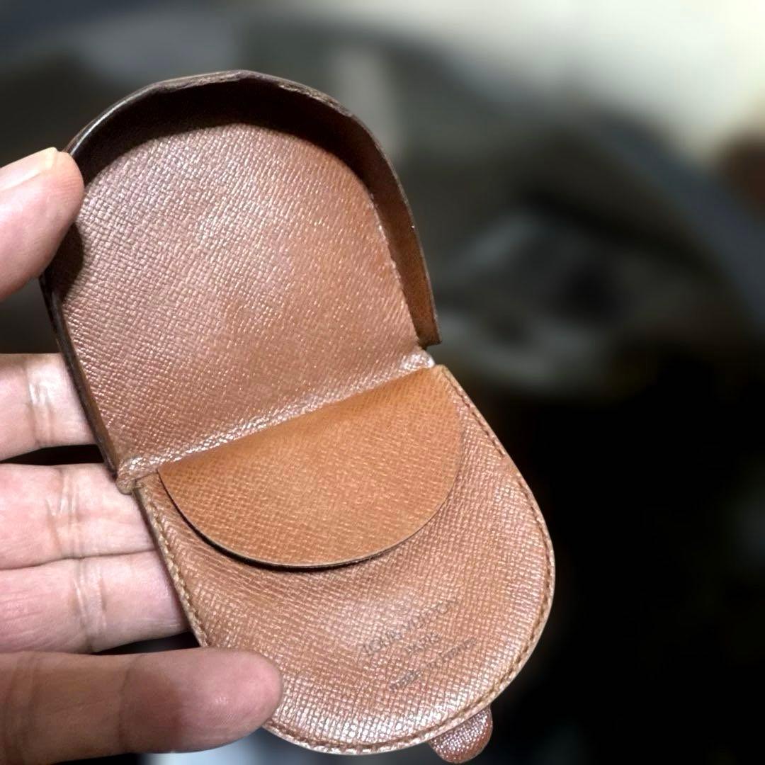 ⑤☆美品☆モノグラム ♪ケース 馬蹄型 財布 ポルトモネ キュヴェット