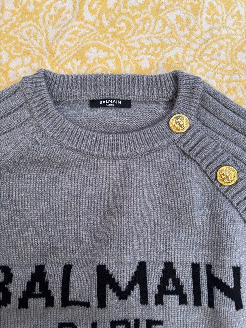 専用週末断捨離BALMAIN ニット38ショート丈