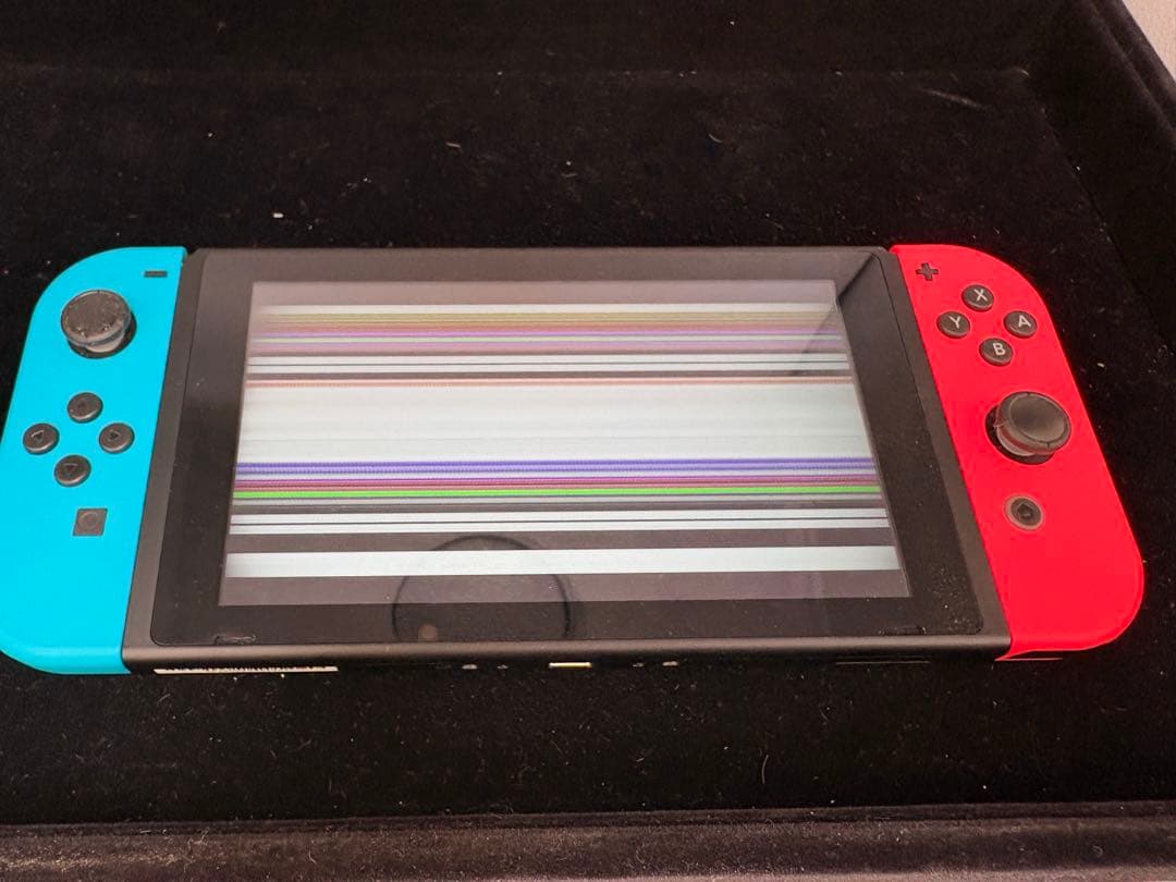 【ジャンク品】Nintendo Switch 本体 青/赤