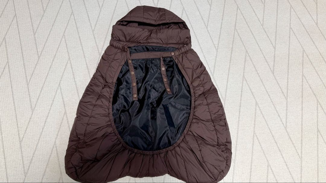 ノースフェイス　ベビーシェルブランケット　ブラウン