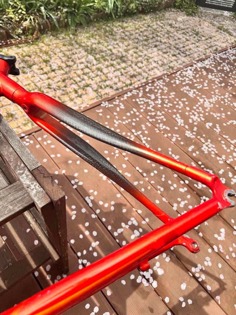 クラインqカーボンチームフレーム 希少  Q-Carbon TEAM