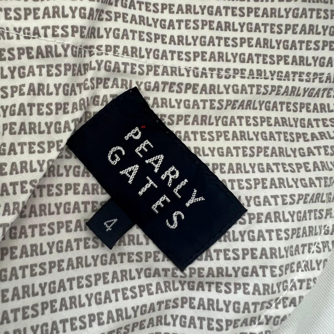 パーリーゲイツ　セットアップ　メンズ　ゴルフ　モックネック　ボーダー　パンツ　M