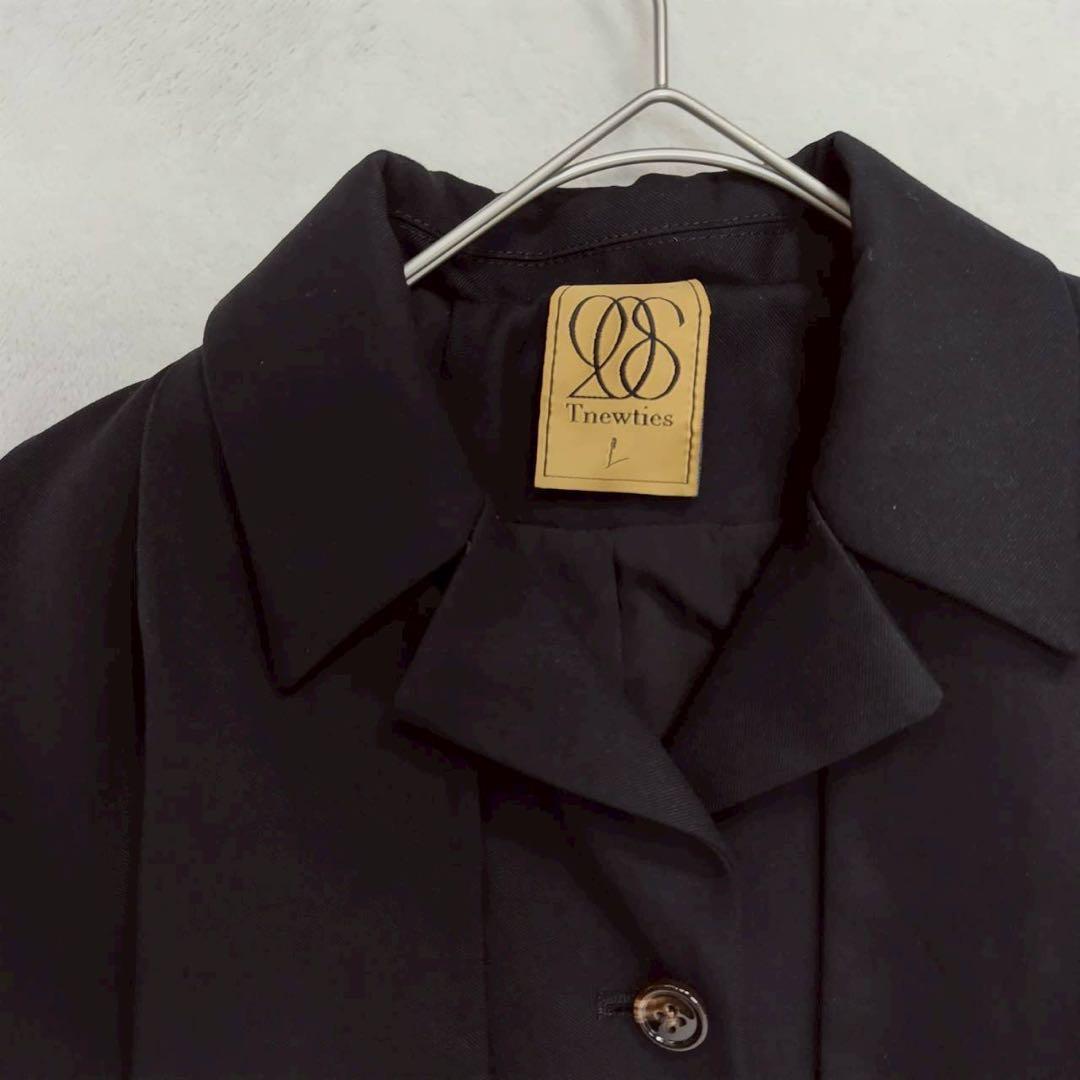美品 tnewties 賞金100万円 ロングコート ワンピース L インバネ