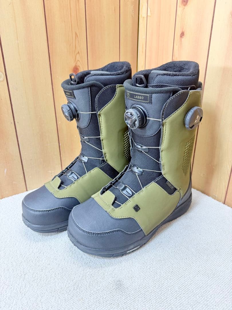 良品 RIDE ライド LASSO スノーボード ブーツ BOA 28cm