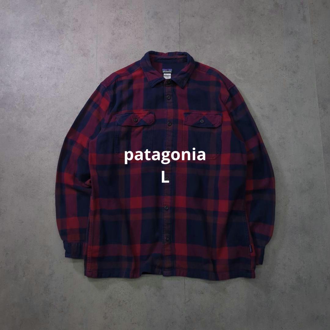 2013年モデル patagonia フィヨルド フランネルシャツ L