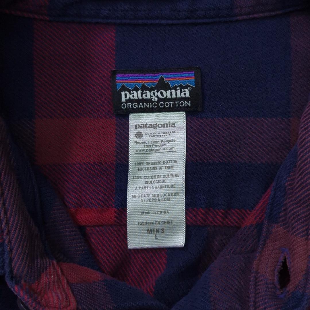2013年モデル patagonia フィヨルド フランネルシャツ L